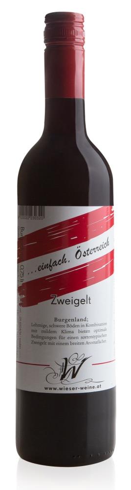 Wieser Blauer Zweigelt "einfach Österreich" 2019