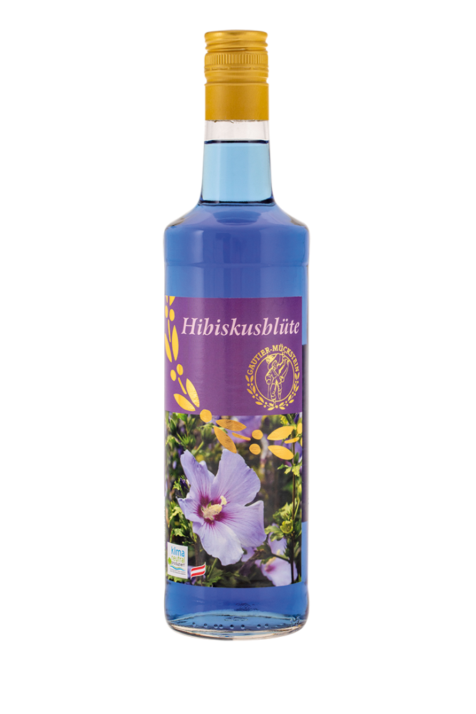 Gautier Mückstein Hibiskusblüten Likör 16% 0,7l - EINWEG