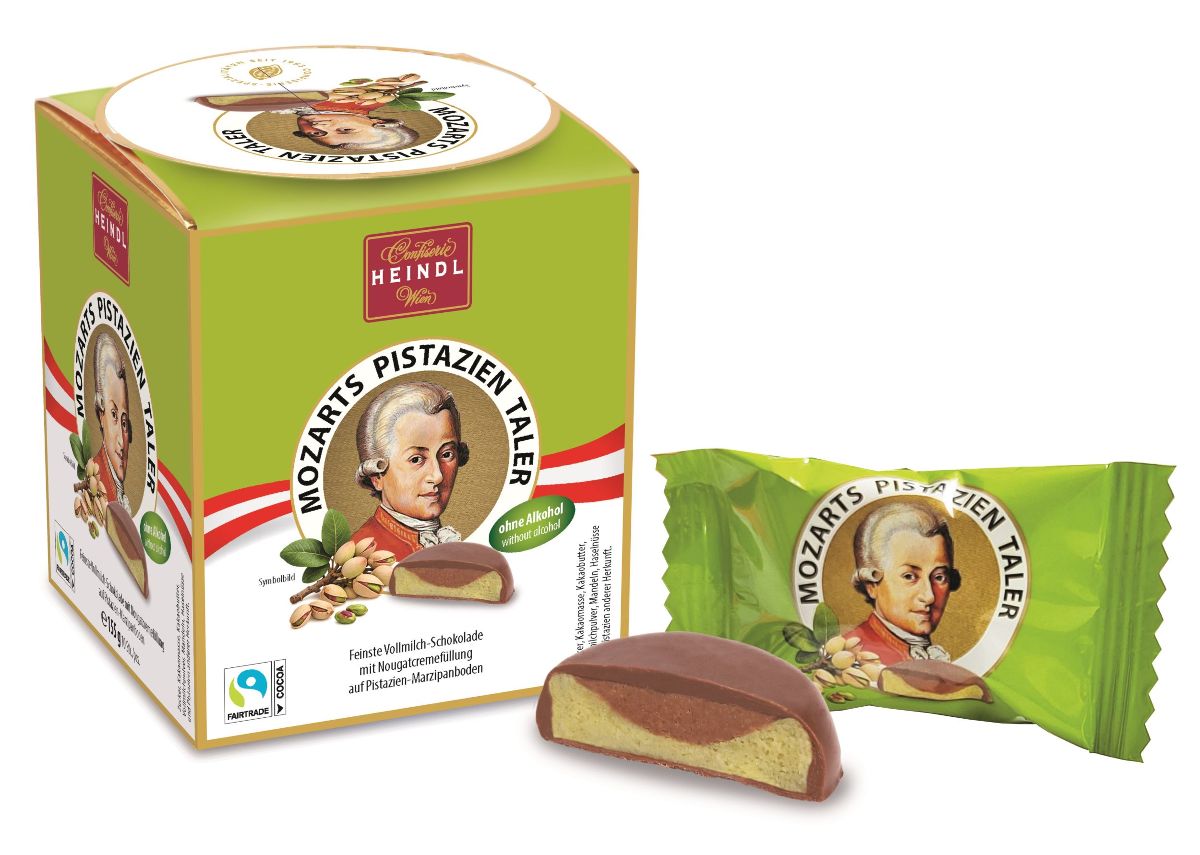 Heindl Mozarts Pistazien Taler 180g