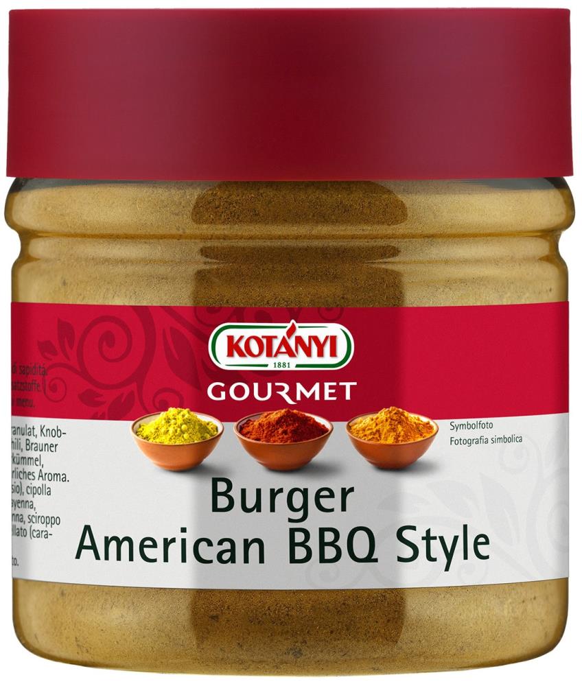 Kotanyi Burger American BBQ Style 400ccm Kotanyi Burger American BBQ Style 400ccm