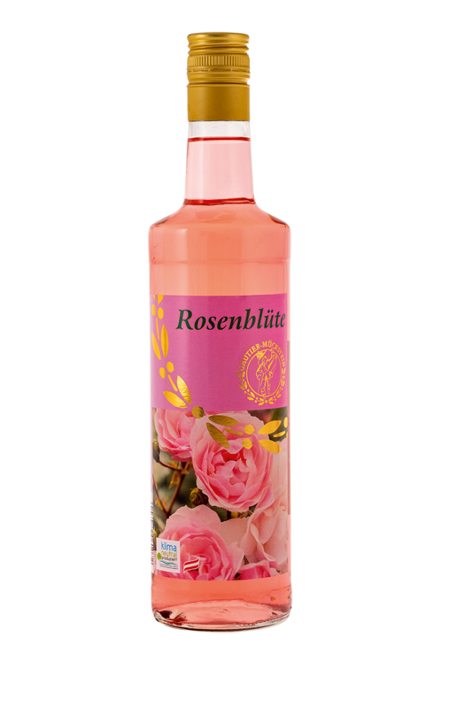 Gautier Mückstein Rosenblüten Likör 16% 0,7l - EINWEG