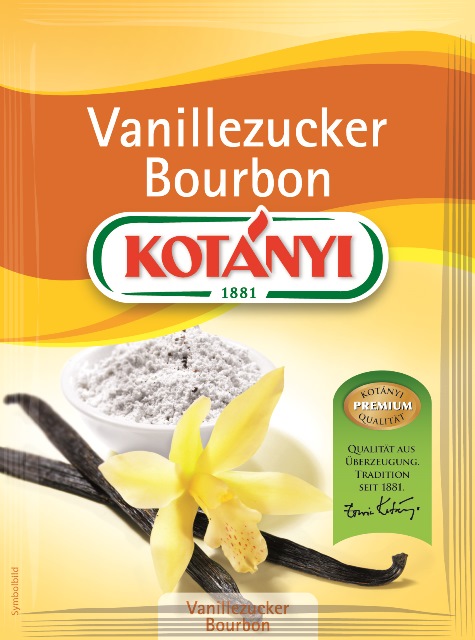 Kotanyi Vanillezucker mit echter Bourbon-Vanille