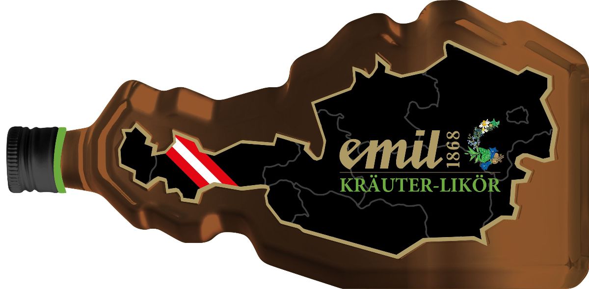 Emil Kräuter Likör 20% vol. 0,7l Österreich Flasche