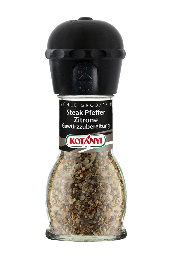 Kotanyi Steakpfeffer Zitrone Mühle