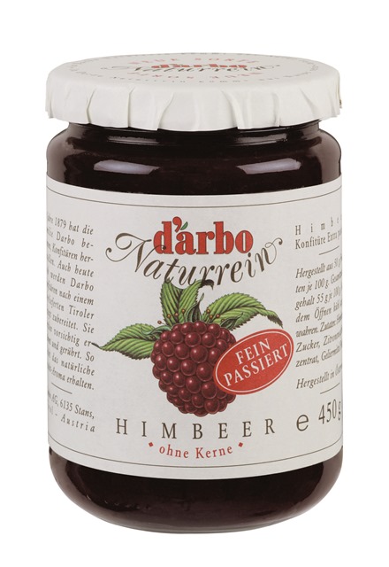 Darbo Himbeer Konfitüre fein passiert 450g Darbo Himbeer Konfitüre fein passiert 450g