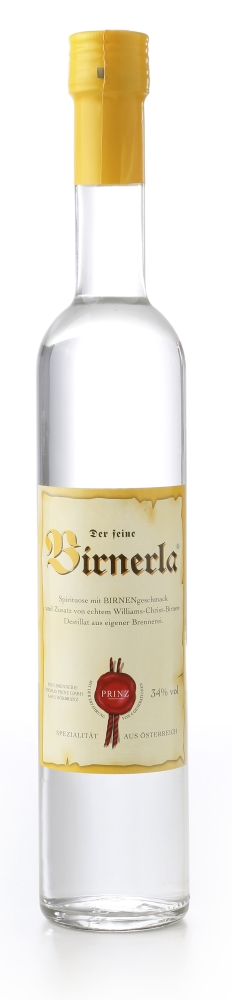 Prinz Birnerla 34% vol. 0,5l - EINWEG Prinz Birnerla 34% vol. 0,5l - EINWEG
