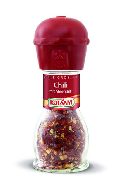 Kotanyi Chili mit Meersalz Mühle