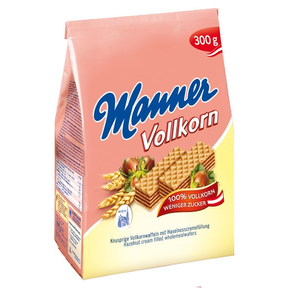 Manner Neapolitaner Vollkorn Waffeln