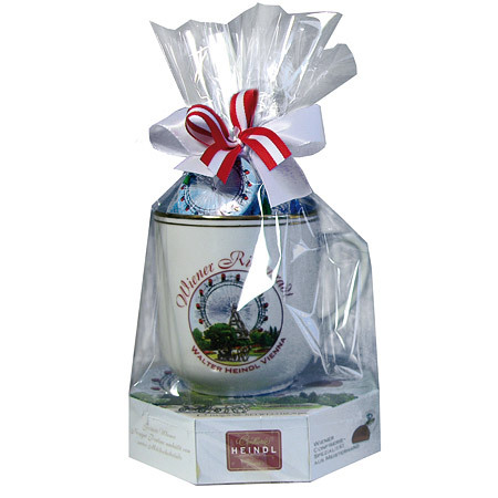 Heindl Riesenrad Häferl auf 100g Riesenradl Taler