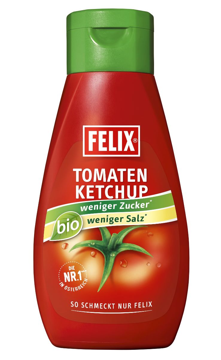 Felix Ketchup zucker- und salzreduziert 435g