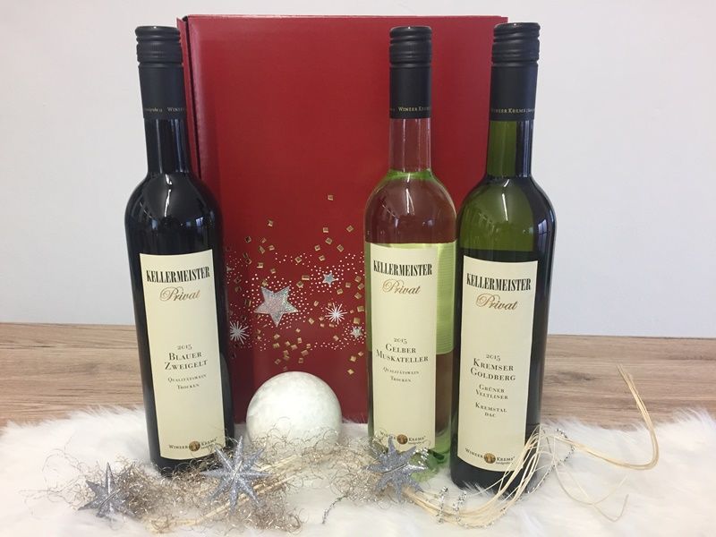 Geschenkbox Kremser Wein - EINWEG