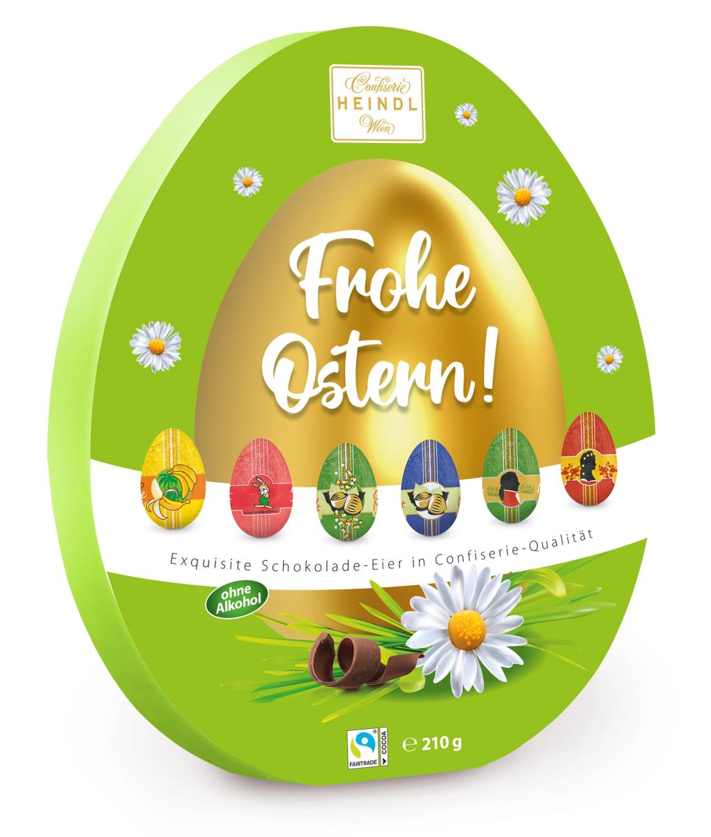 Heindl Bonboniere Osterei 210g ohne Alkohol