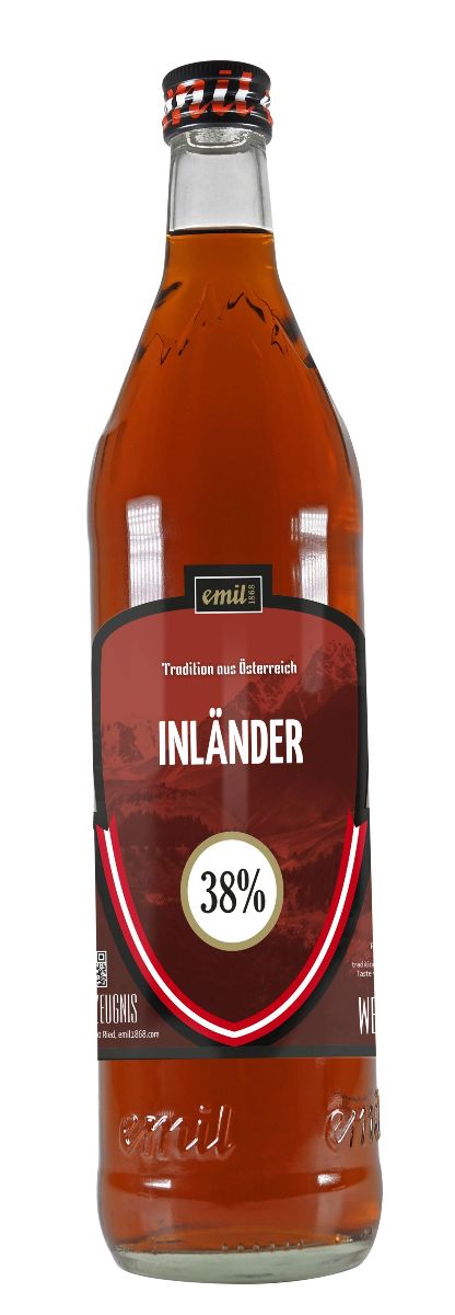 emil-TaÖ Inländer Rum 38% vol. 0,7l - EINWEG