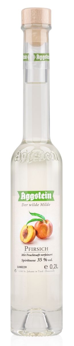 Aggstein Pfirsich Schnaps 0,2l - EINWEG