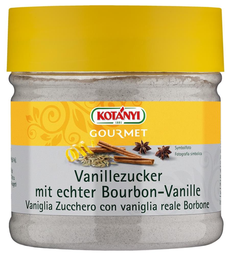 Kotanyi Vanillezucker Bourbon 400ccm Dose