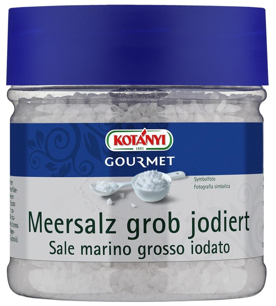 Kotanyi Meersalz grob jodiert 400ccm Dose