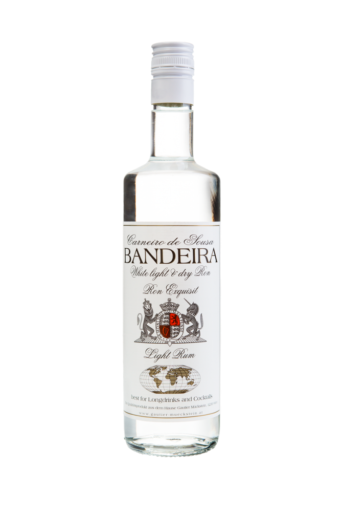 Gautier Mückstein Bandeira Light Rum 37,5% 0,7l - EINWEG