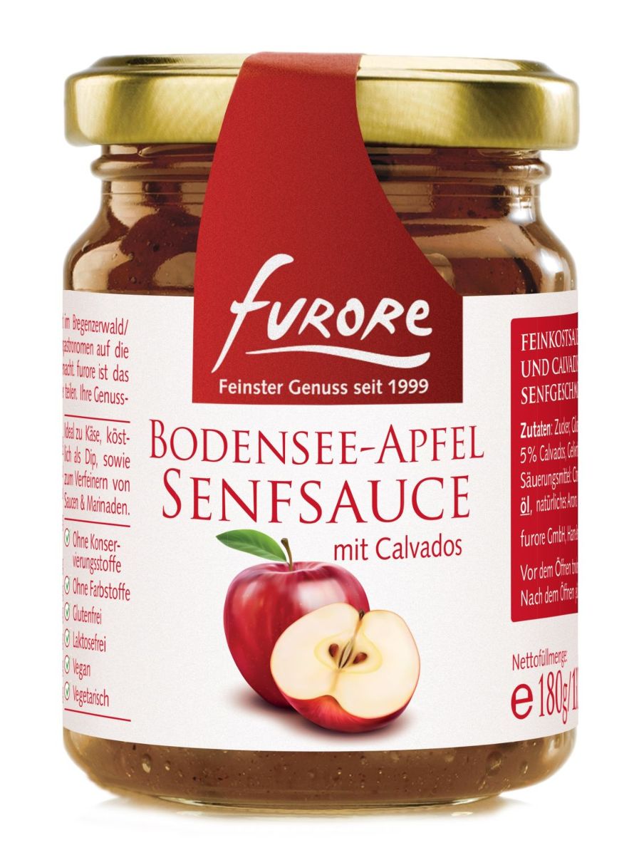 Furore Bodensee-Apfel Senfsauce mit Calvados