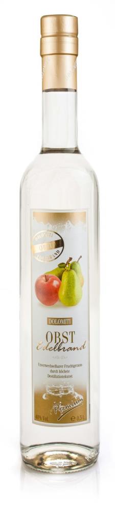 Dolomiti Obst Edelbrand 40% 0,5l - EINWEG