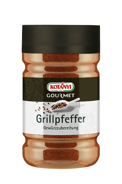 Kotanyi Grillpfeffer Gewürzzubereitung 1200ccm