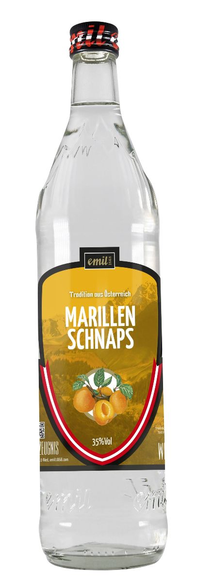Emil Piroschka Marillen Schnaps 35% 0,7l