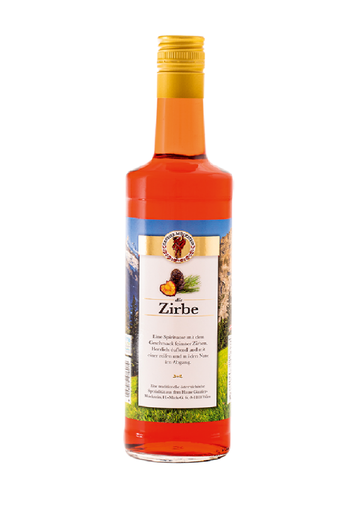 Gautier Mückstein Zirben Spirituose 33% 0,7l - EINWEG