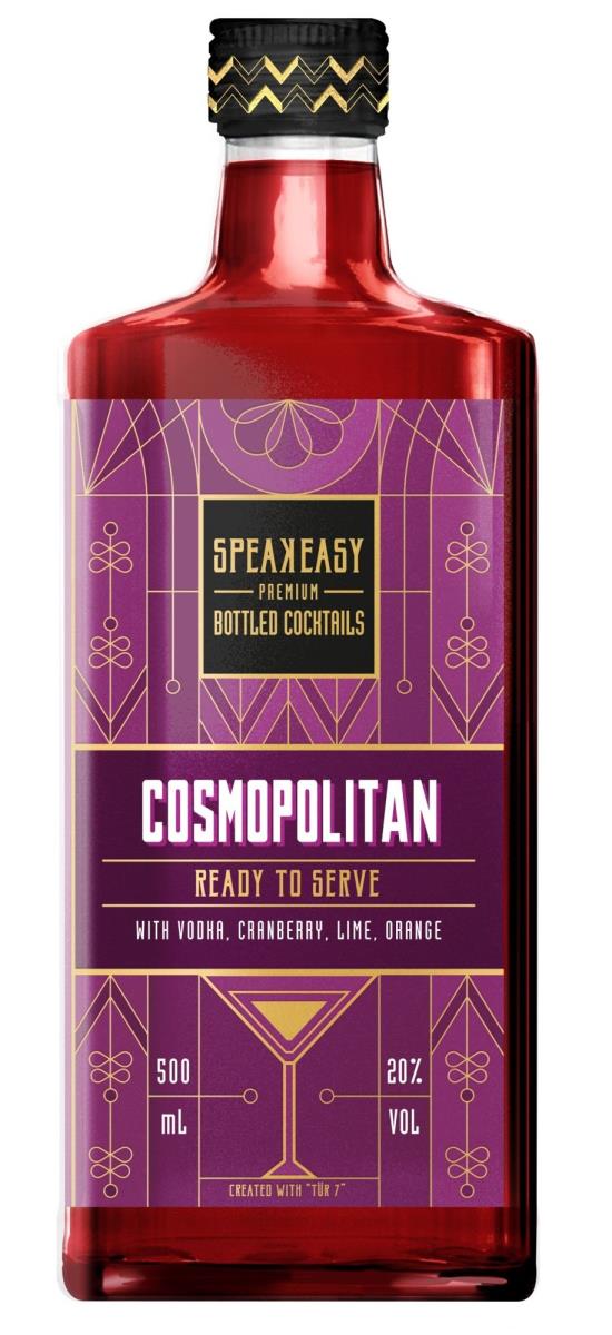 Speakeasy Cosmopolitan Bottled Cocktail 20% 0,5l