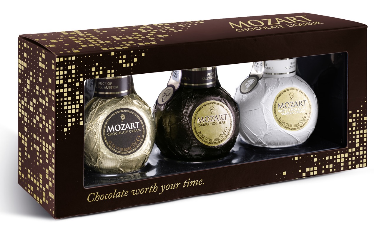 Mozart Trio Cream Geschenkpackung 3x 0,05l - EINWEG