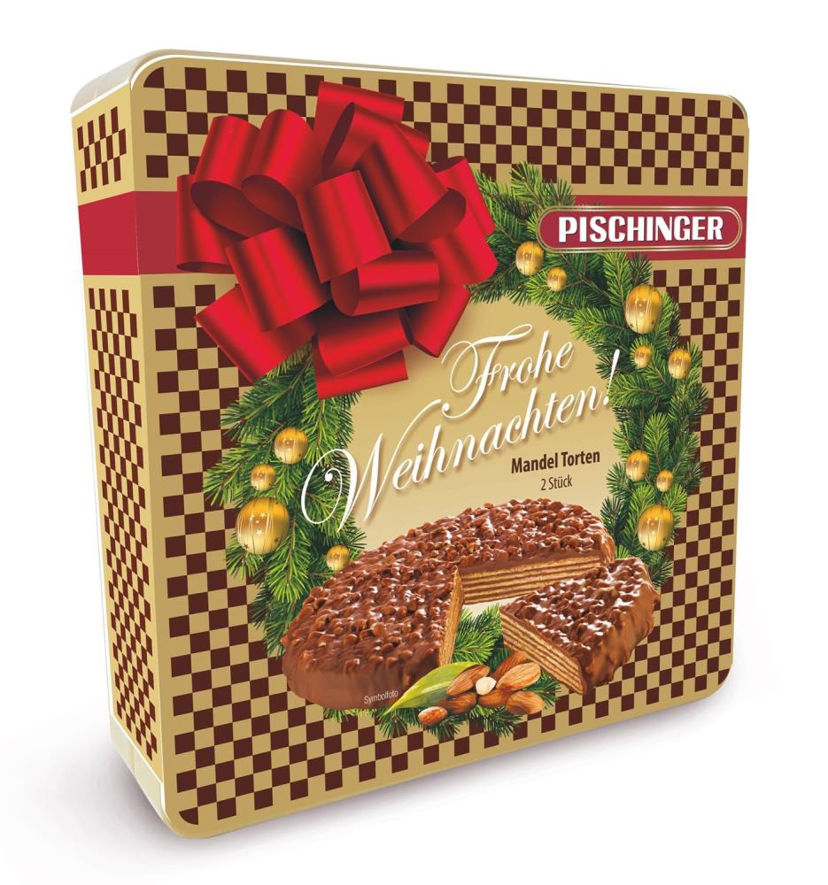 Pischinger Mandel Torte Jubiläums-Edition Weihnachten 320g