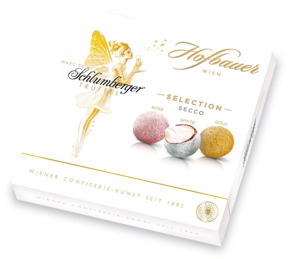 Hofbauer Marc de Schlumberger Selection Secco Pralinen 130g Hofbauer Marc de Schlumberger Selection Secco Pralinen 130g