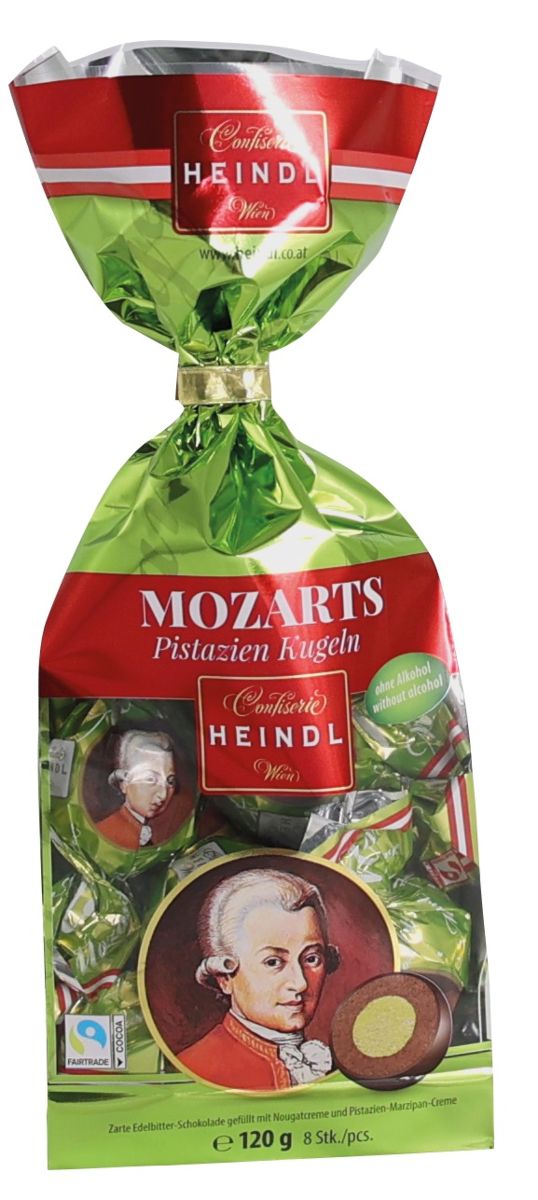 Heindl Mozart Kugeln Pistazie 120g