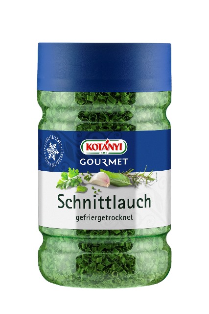 Kotanyi Schnittlauch gefriergetrocknet 1200ccm Dose