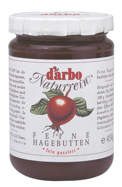 Darbo Hagebutten Konfitüre fein passiert 450g Darbo Hagebutten Konfitüre fein passiert 450g