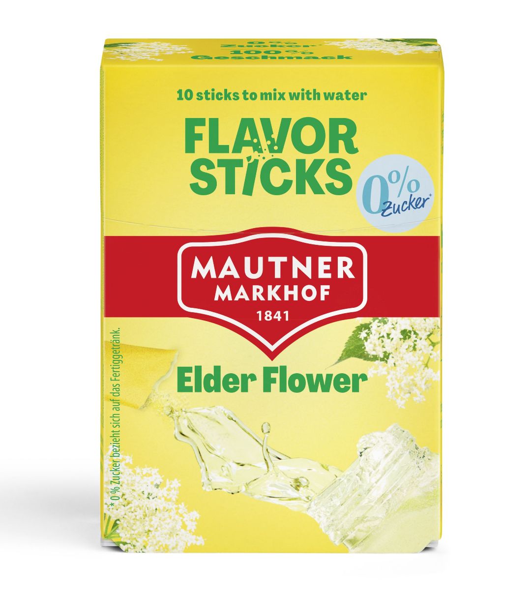 Mautner Markhof Flavor Sticks Elderflower 10x2,6g