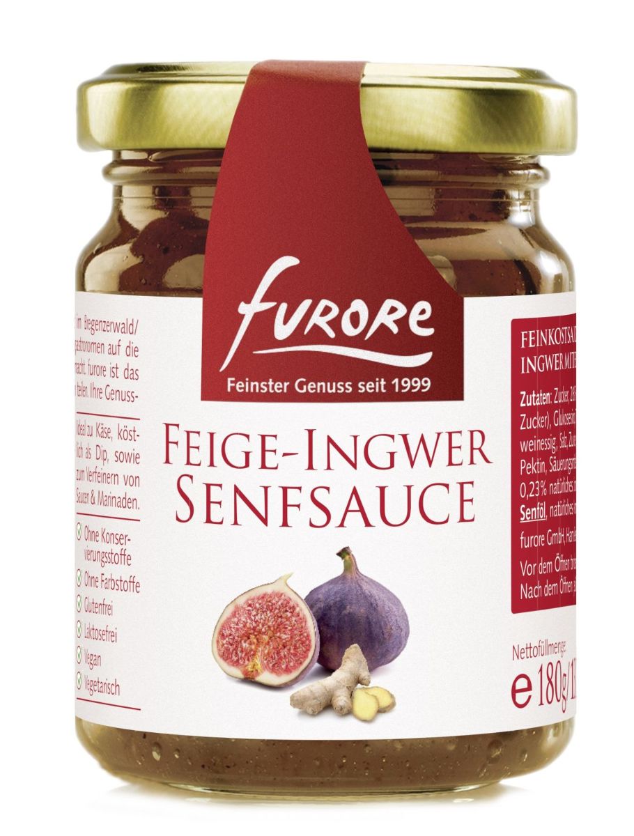 Furore Feigen Senfsauce mit Ingwer
