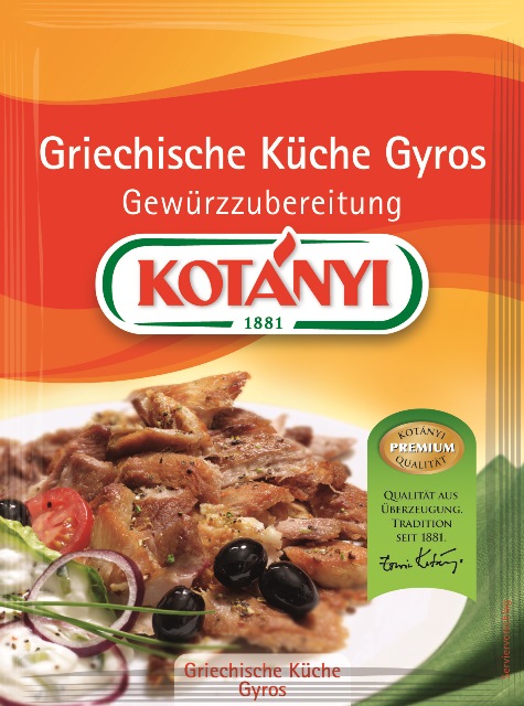Kotanyi Griechische Küche Gyros