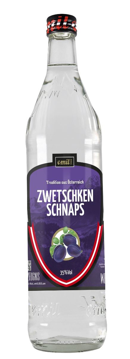 Emil Zwetschkenteufel Schnaps 35% 0,7l