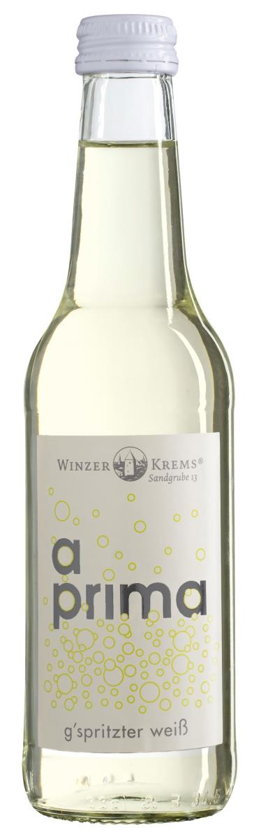 Winzer Krems Aprima Gspritzter weiss 12x 0,33l - EINWEG