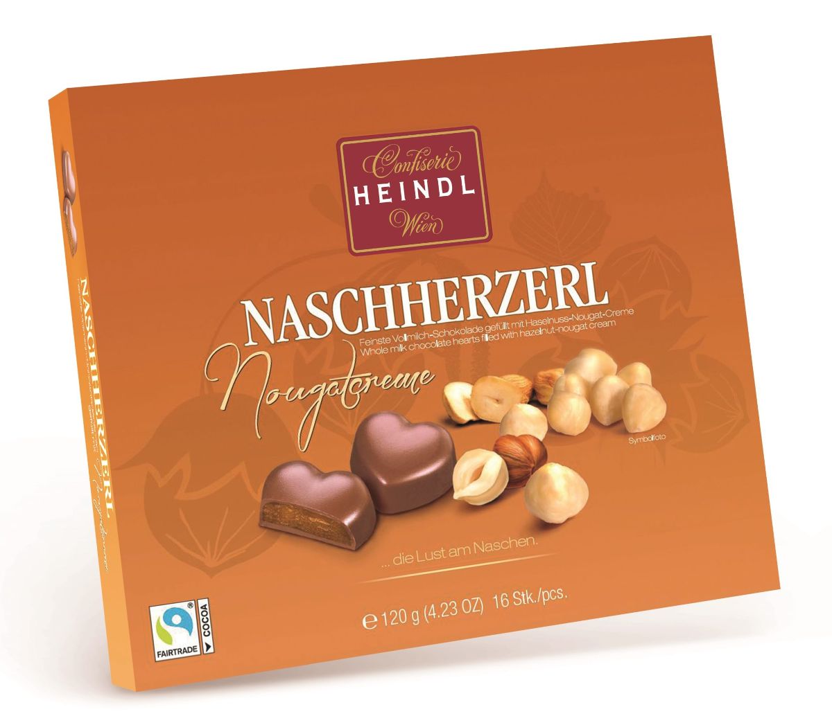 Heindl Nasch Herzerl Nougat