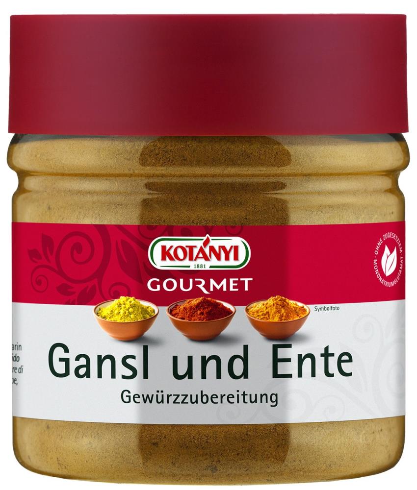 Kotanyi Gansl und Ente Gewürzzubereitung 400ccm Dose