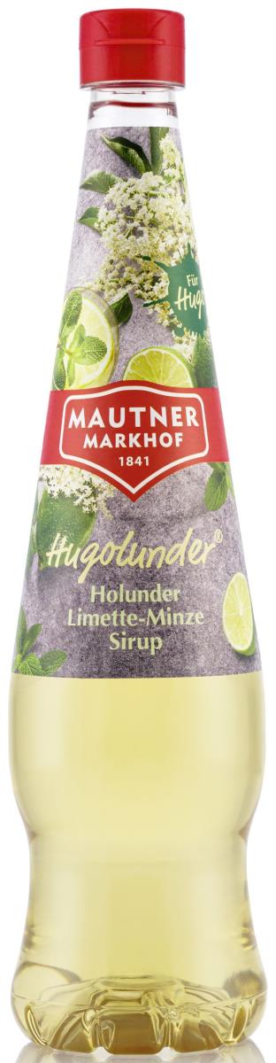 Mautner Markhof Holunder-Limette-Minze Sirup HUGOLUNDER