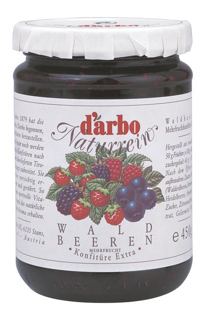Darbo Waldbeeren Konfitüre 450g