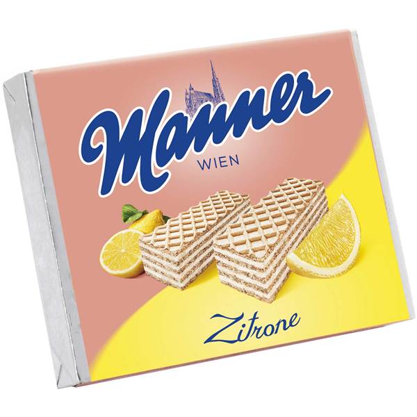 Manner Neapolitaner Zitronen Schnitten 12er