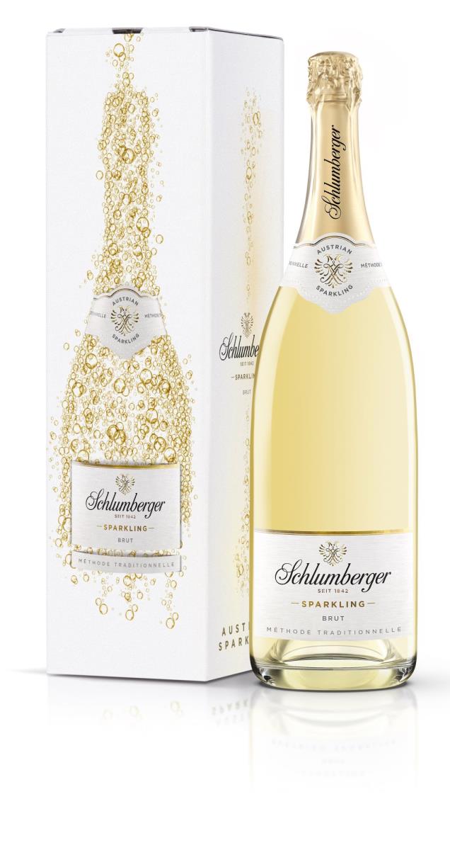 Schlumberger Sparkling Brut Doppelmagnum 3,0l im Einzelkarton - EINWEG