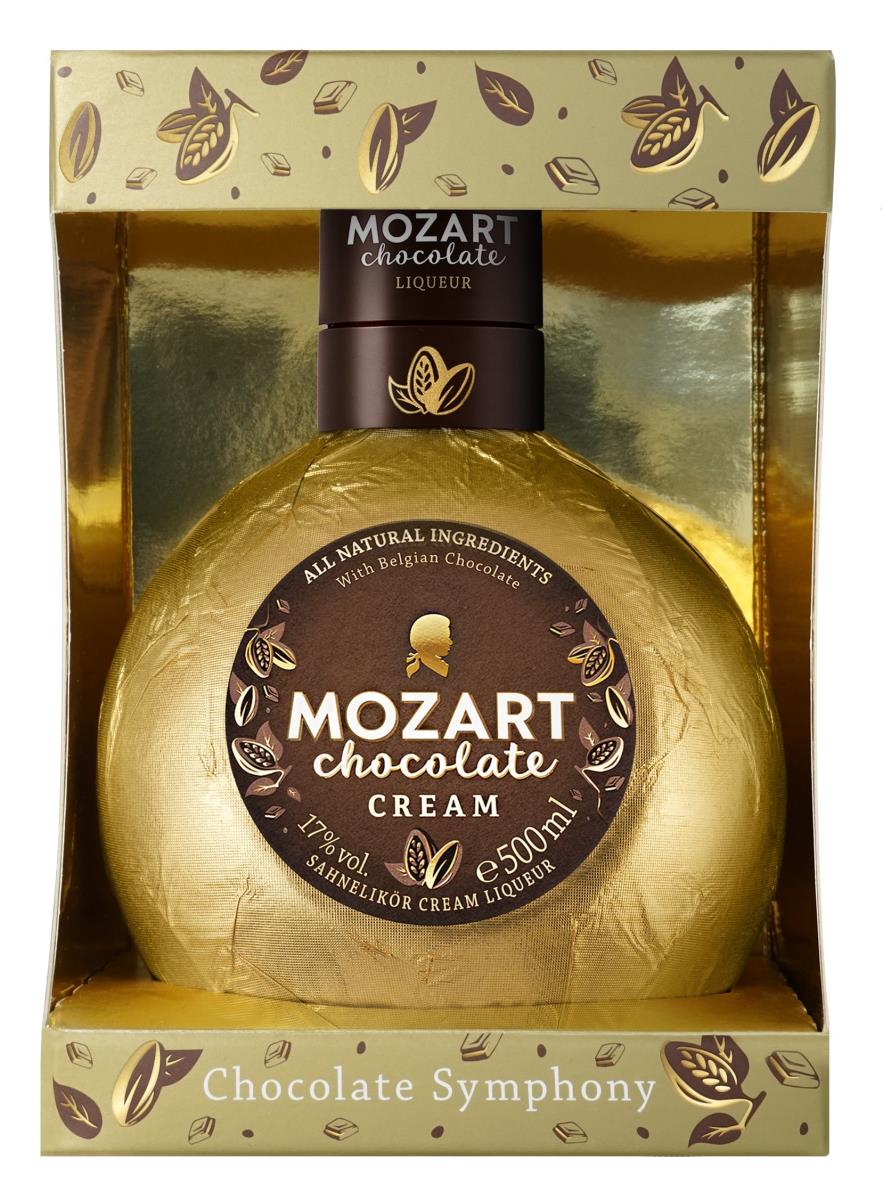 Mozart Chocolate Cream Gold 0,5l im Geschenkkarton Gold - EINWEG
