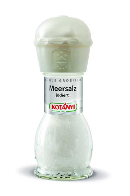 Kotanyi Meersalz jodiert Mühle