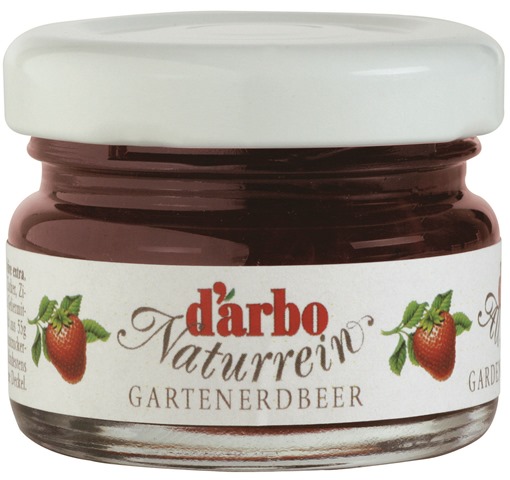 Darbo Konfitüre Erdbeer 28g 60 Stk. Darbo Konfitüre Erdbeer 28g 60 Stk.