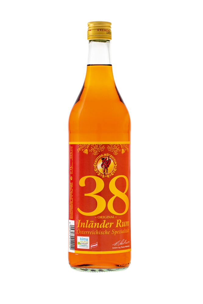 Gautier Mückstein Inländer Rum 38% 1l - EINWEG