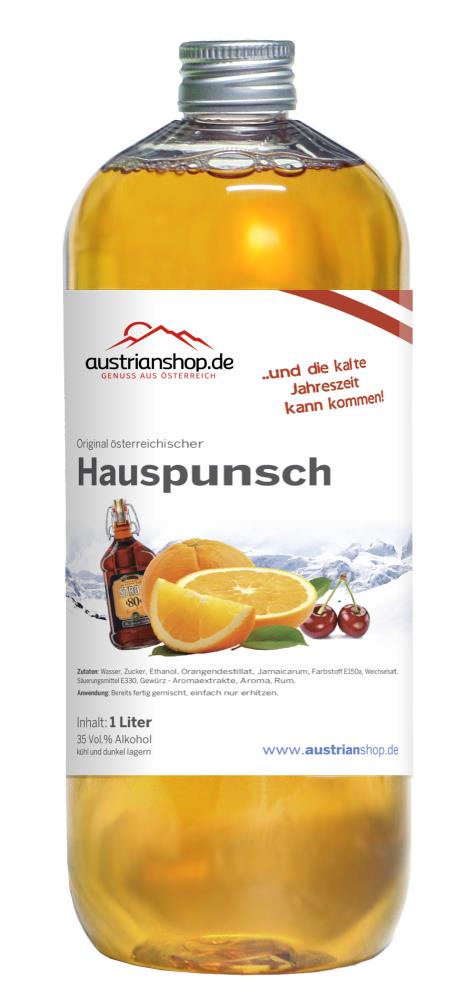 Original österreichischer Hauspunsch 1l - EINWEG