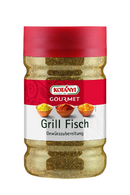 Kotanyi Grill Fisch Gewürzzubereitung 1200ccm Dose